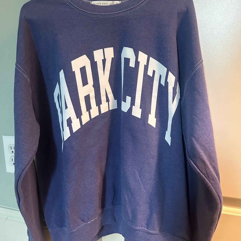 Park City Blue Sweater